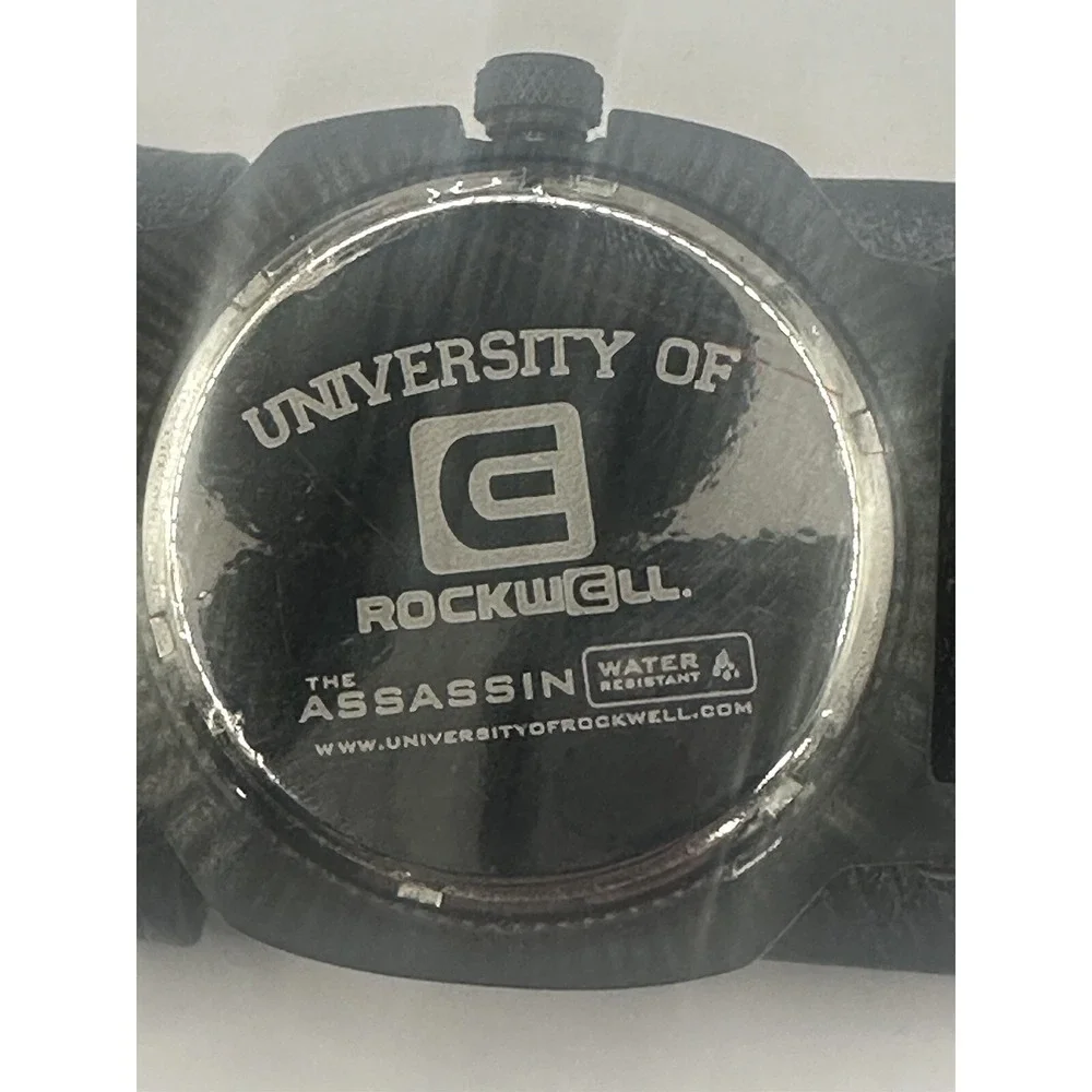 Rockwell NCAA Kentucky Wildcats Men Assassin Watch Black 45MM 8.5